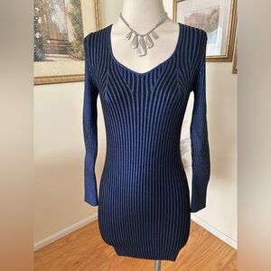 Hugo Boss NWT Foilina sexy striped dress size S